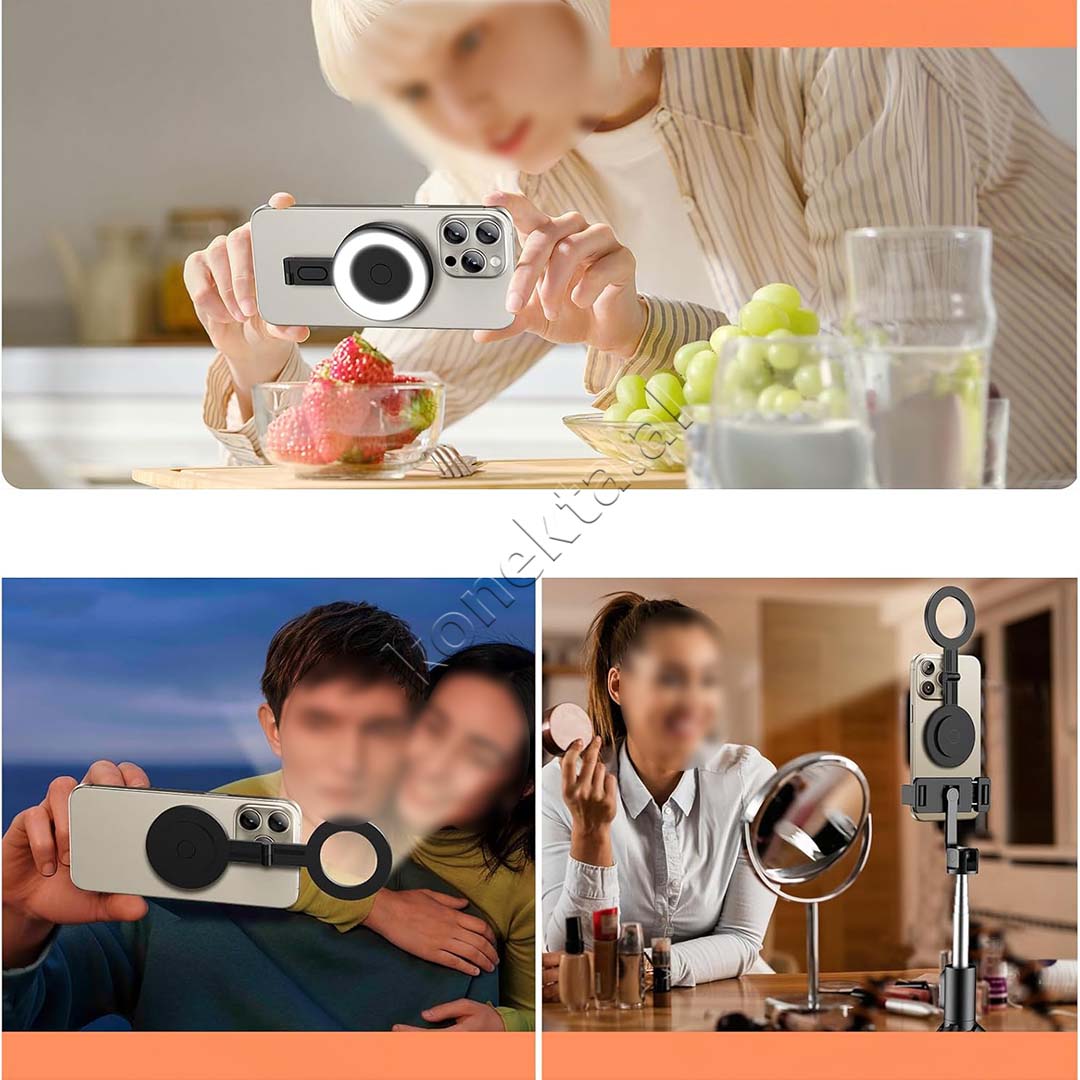 Mini Drite Profesionale Magnetike Per Selfie