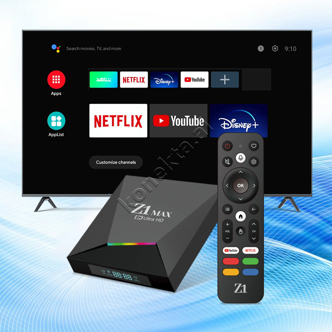 Android TV Box Z1 Max 8K Ultra HD