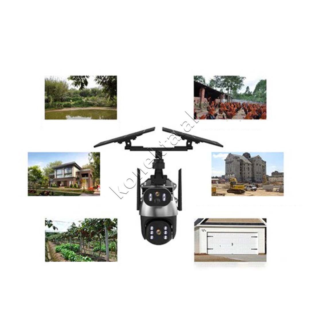 Kamera Sigurie Outdoor Me Panel Solar 6MP Me Karte SIM
