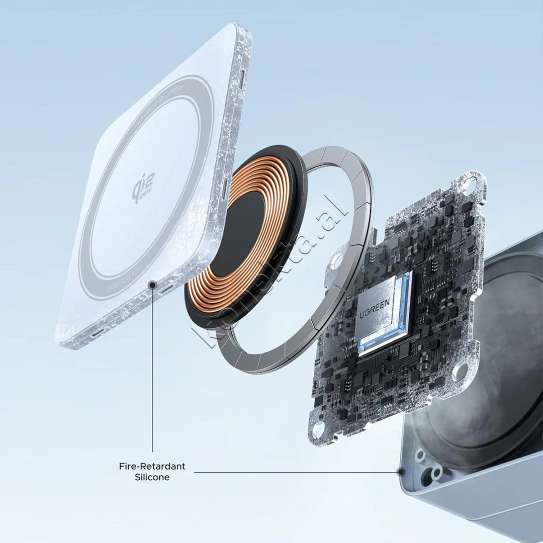 Mbajtese Celulari Magnetike Dhe Karikues 2 Ne 1 25W Ugreen