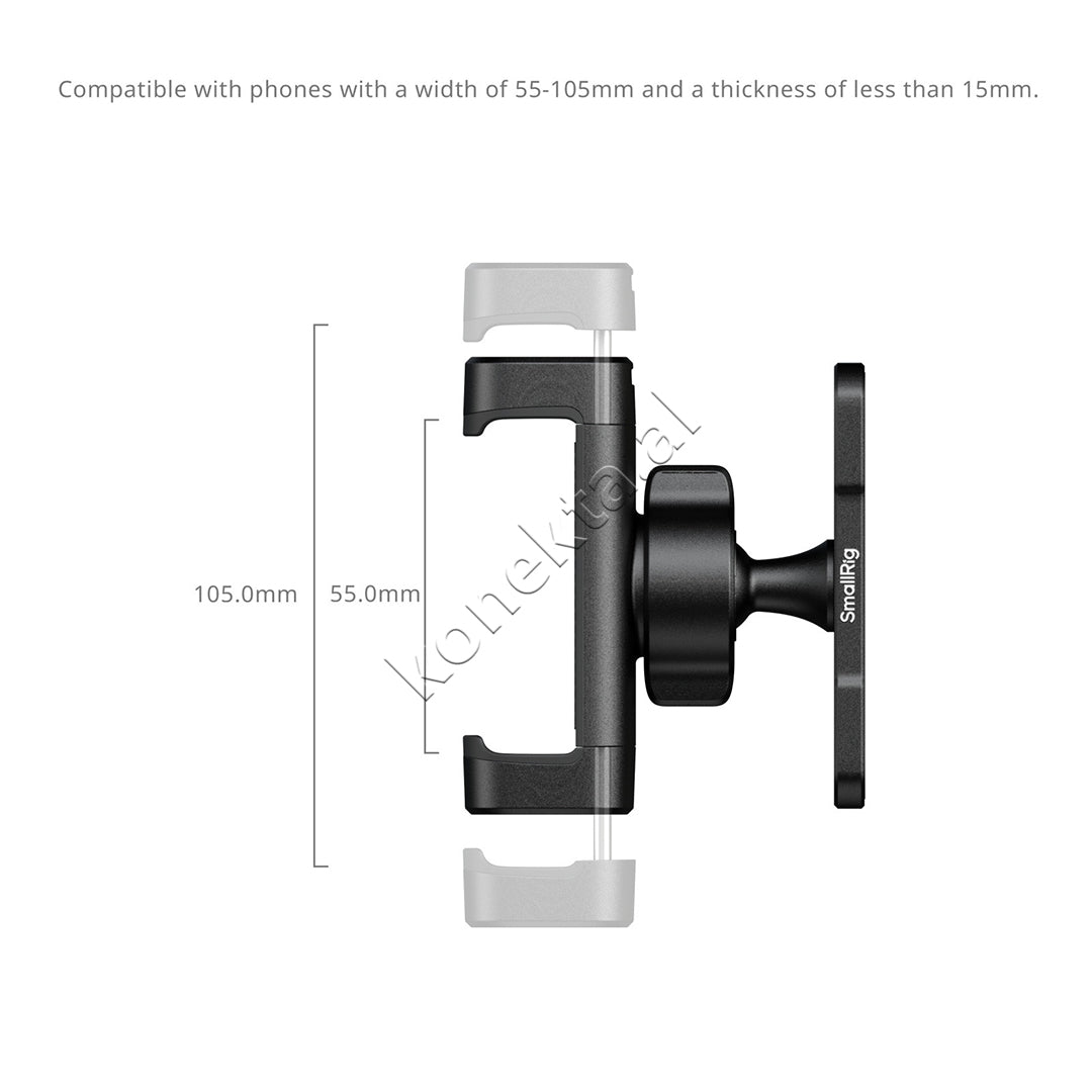 Magnetic Phone Clamp For Gym Recording SmallRig 5582