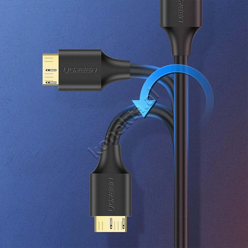 Adaptor Kabell USB-A 3.0 Ne Micro USB-B Ugreen 1m