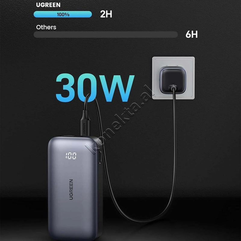 Bateri E Jashtme Nexode 10’000mah 30W Ugreen Me Dy Porta
