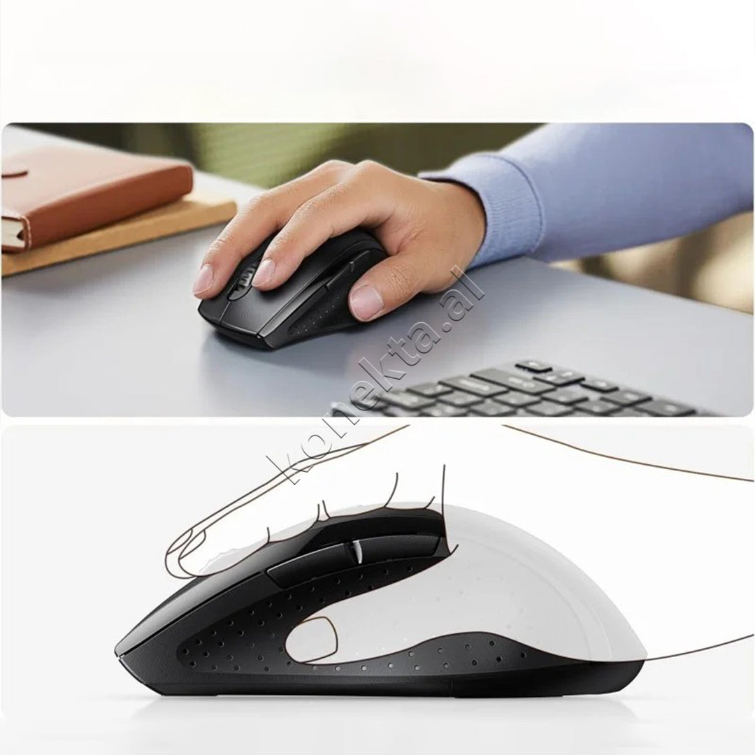Maus Wireless Ergonomik Per Kompjuter Dhe Laptop UGreen