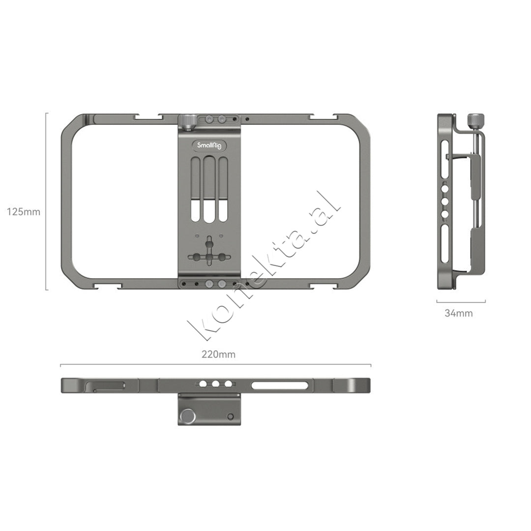 Mbajtese Universale SmallRig Per Telefon 2791B