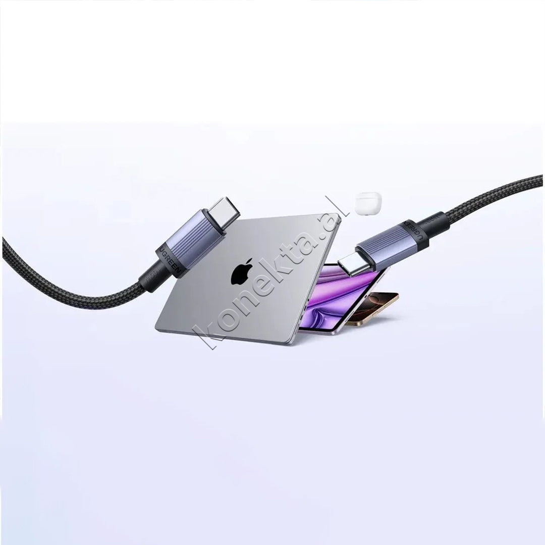 Kabell USB-C (M) Ne USB-C (M) 100W 2m Ugreen