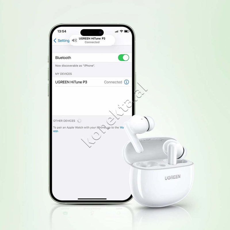 Kufje Çift Me Bluetooth Ugreen Hitune P3 True Wireless