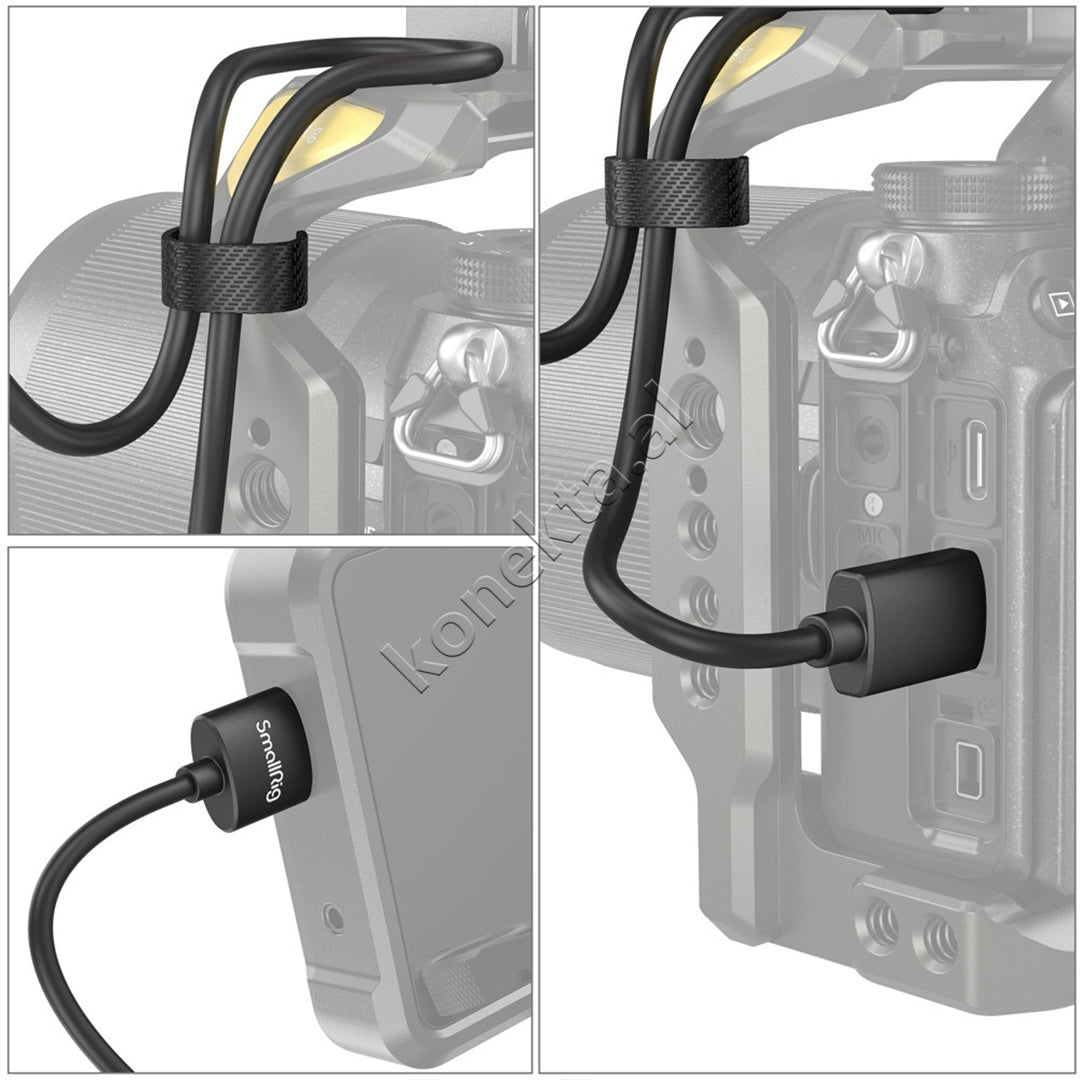 Kabell Mini HDMI 2.0 - HDMI 2.0 4K 55cm SmallRig 3041