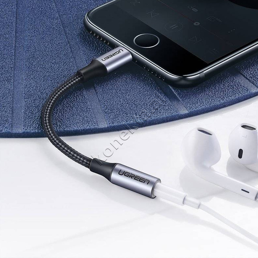 Kabell Nga Lightning Ne Aux 3.5mm Ugreen 10cm