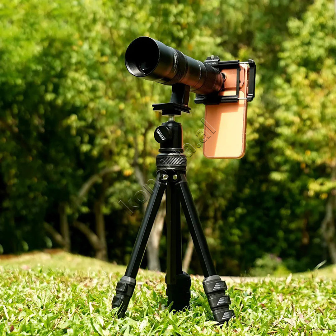 Set Lente Zmadhuese 20-60X Per Smartphone Me Tripod Apexel