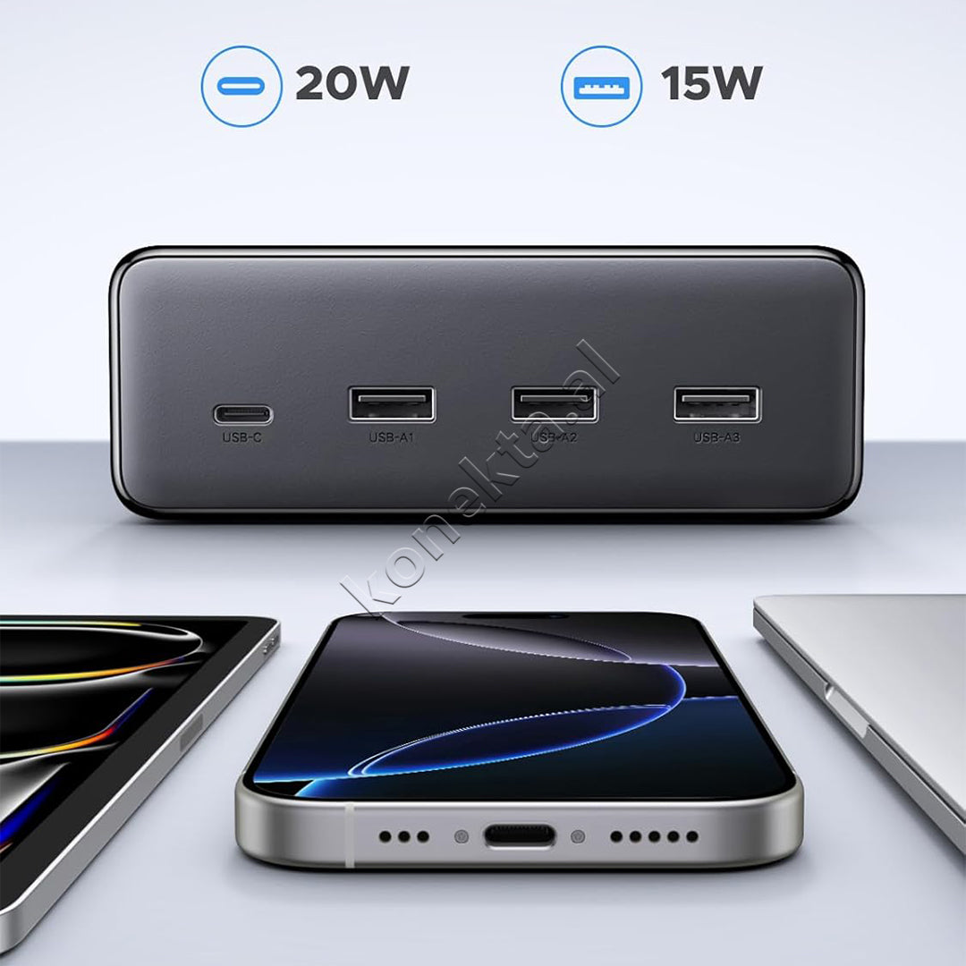 Multiprize UGreen Me 6 Vende Dhe Porta 3xUSB-A Dhe USB-C