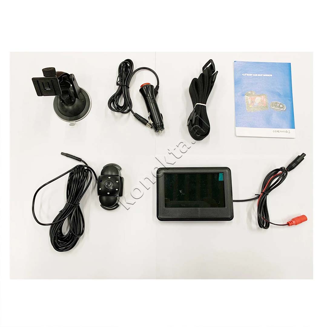 Kamera Per Monitorimin E Foshnjes Me Ekran 4.3" Per Makine