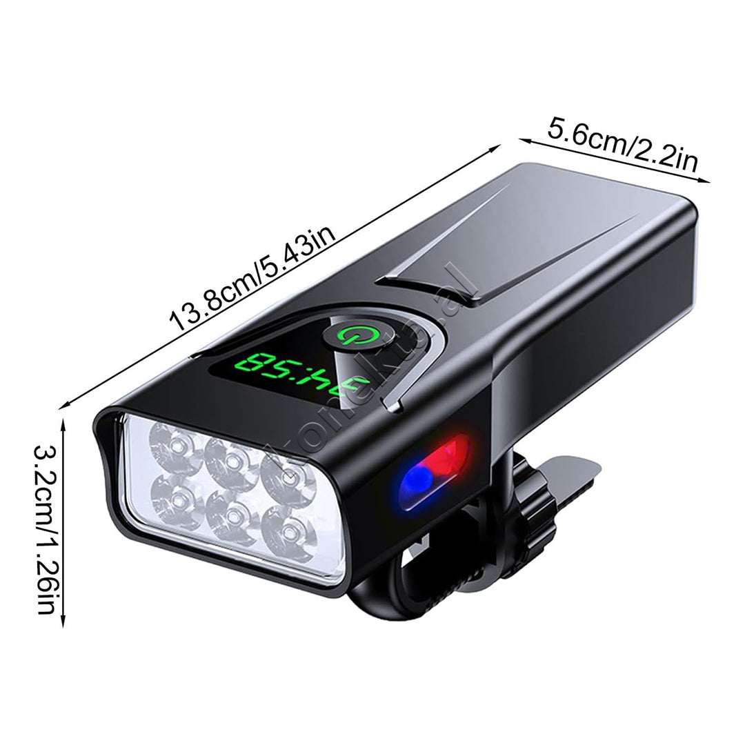 Drite Led E Rikarikueshme Per Biçiklete