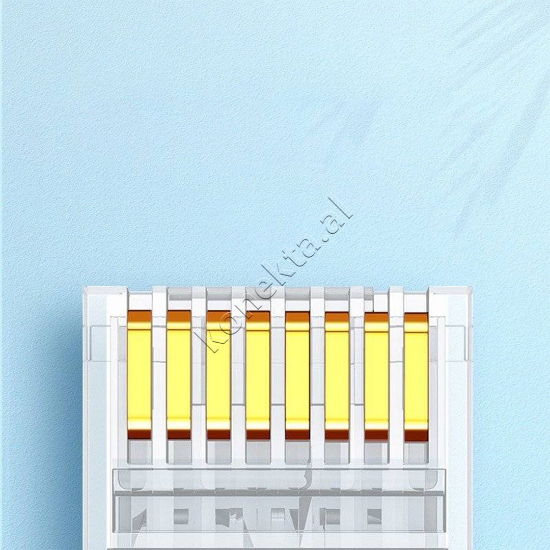 Lidhes RJ45 Cat 6 8P8C Transparent 10pcs Ugreen