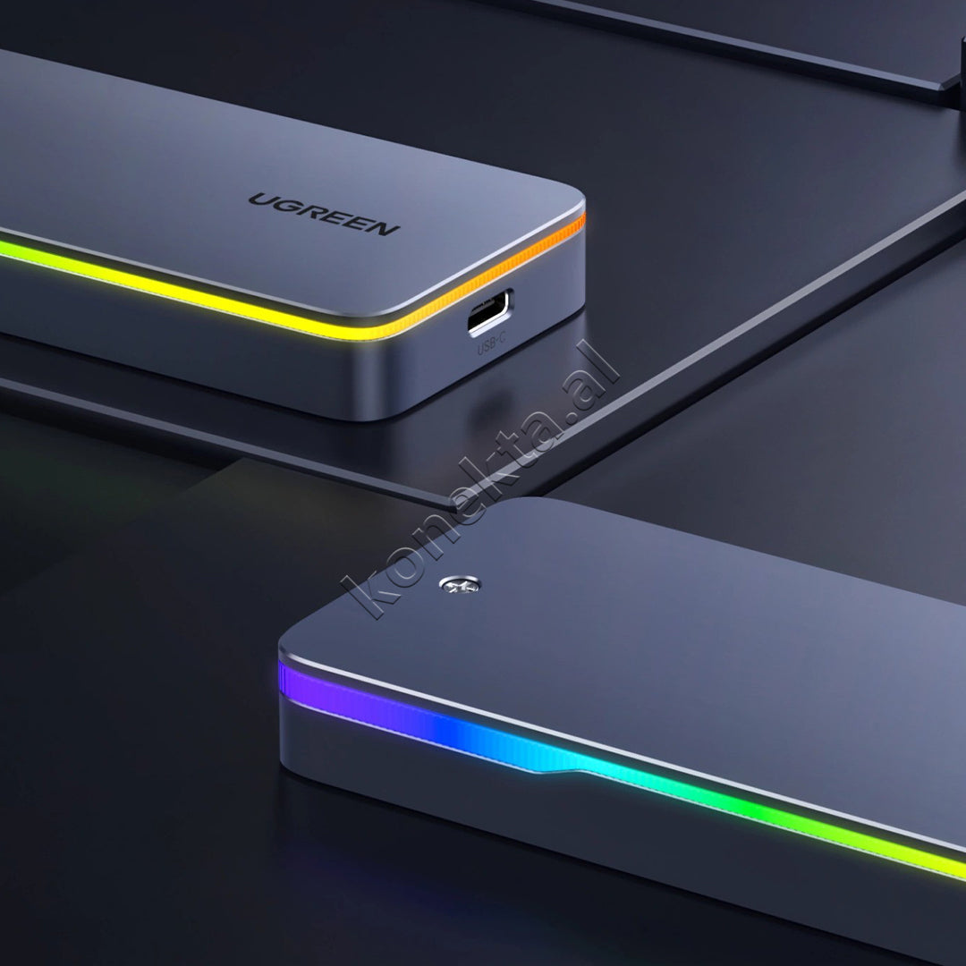 Mbajtese Per SSD M.2 NVMe/SATA Me Porte USB-C 20Gbps Ugreen