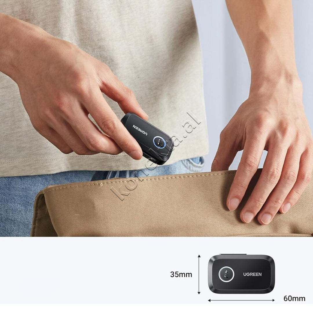 Adaptor Audio 3.5mm Me Bluetooth Dhe Mikrofon Të Integruar Ugreen