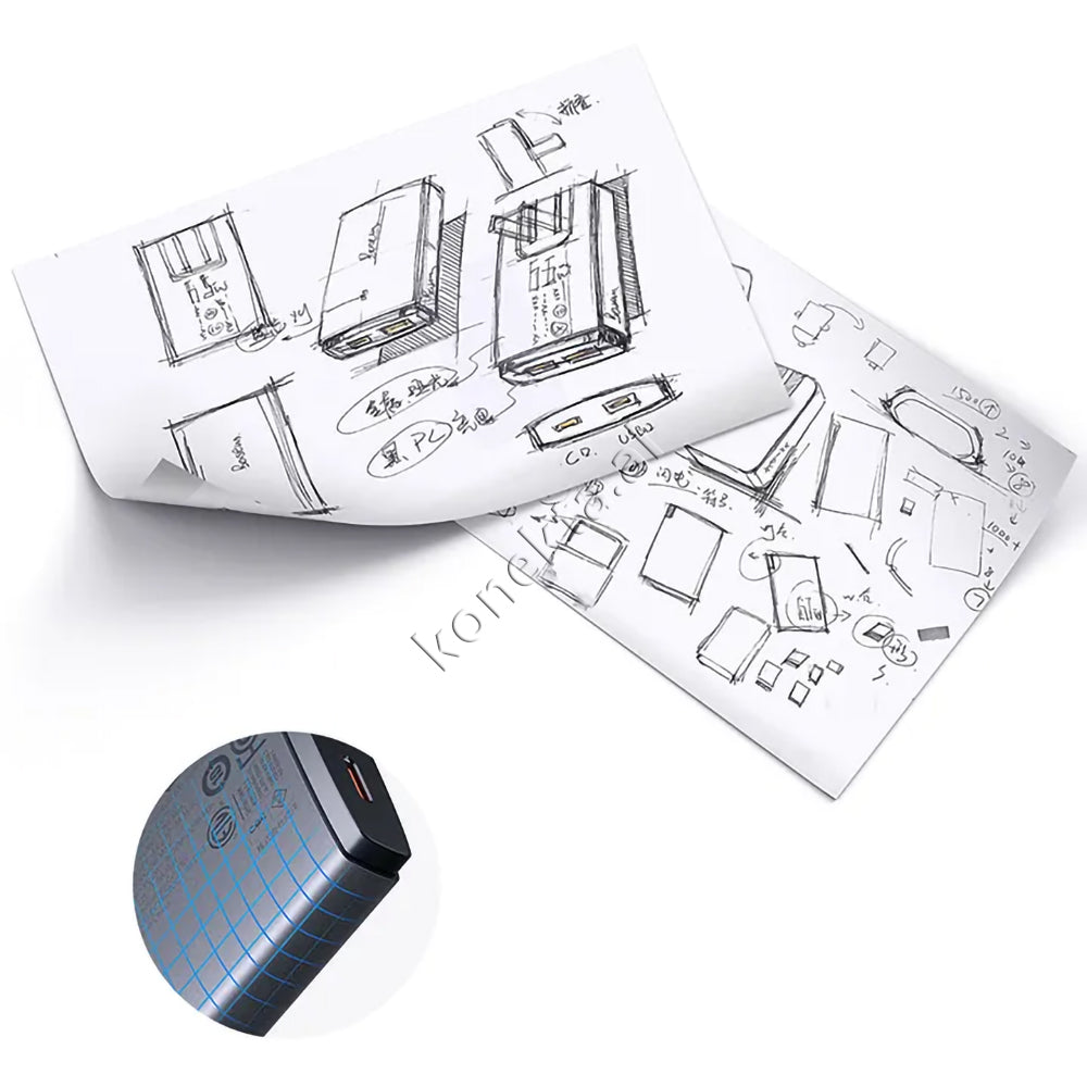 Karikues Ultra i Hollë 65W Baseus Me 1 Porta Type-C Dhe 1 Porte USB