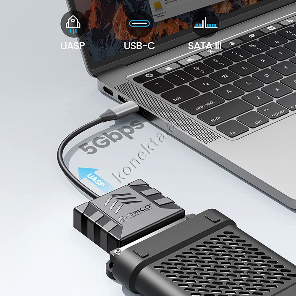 Lexues Hard Disk / SSD 2.5" Orico Me Porte Type-C