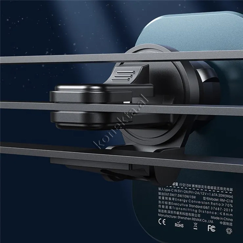 Mbajtese Celulari Per Makine Me Karikues Wireless me Kapje Magnetike