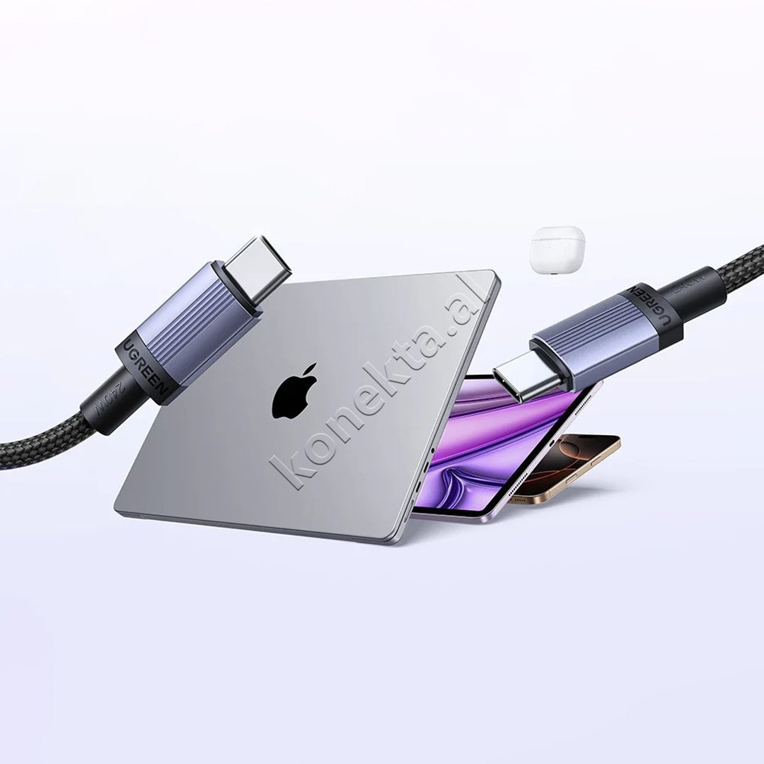 Kabell USB-C Ne USB-C 240W 1m Ugreen