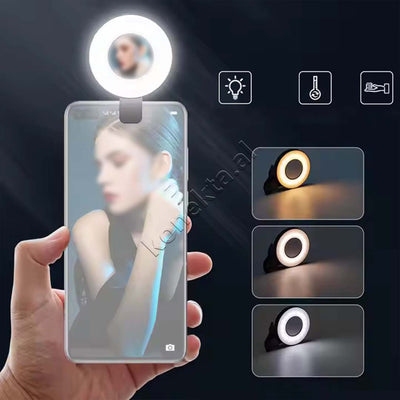 Mini Drite Profesionale Magnetike Bikolor Per Selfie