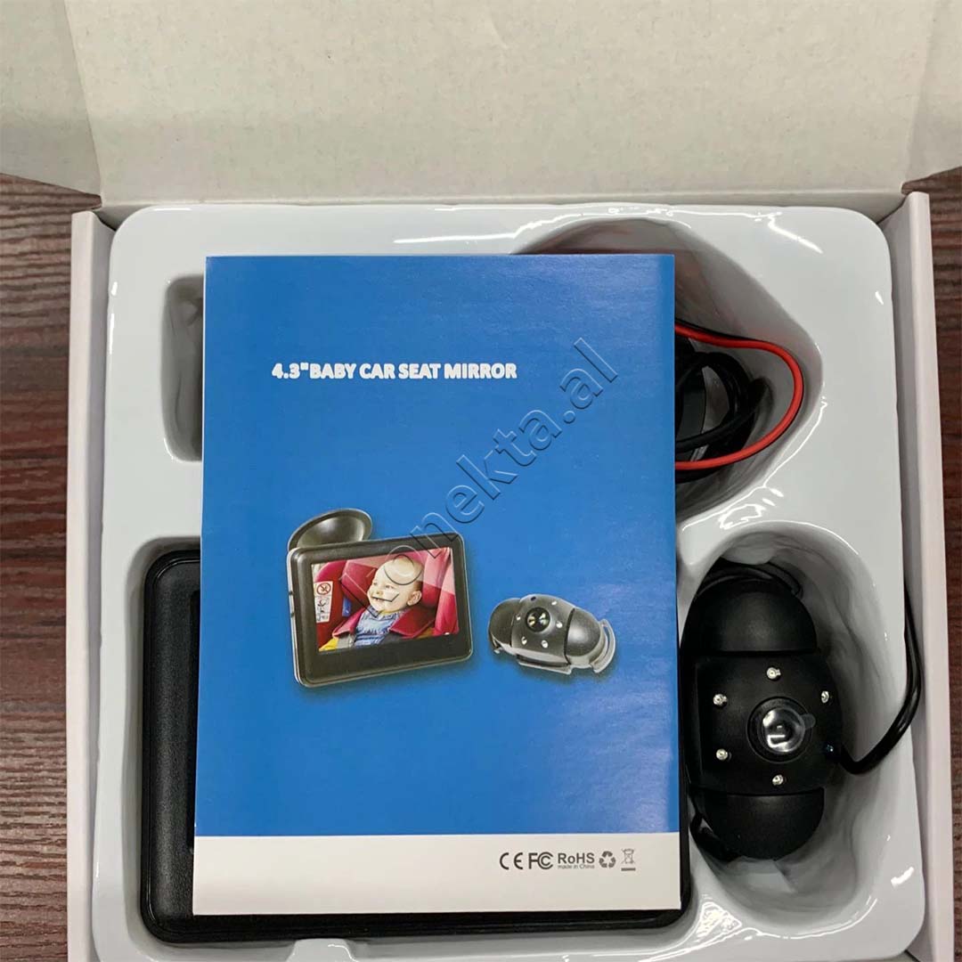 Kamera Per Monitorimin E Foshnjes Me Ekran 4.3" Per Makine