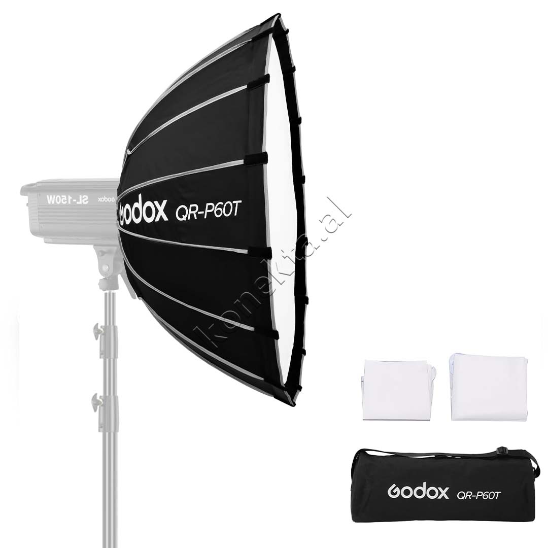 Softbox Profesional 60cm Per Fotografi Dhe Video Godox QR-P60T