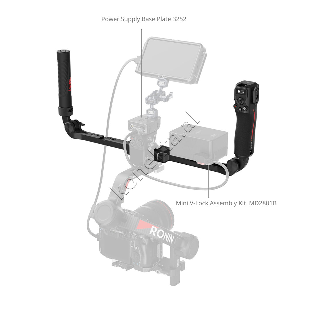 Aksesor Focus Control Dual Grip For DJI RS Series SmallRig 4327