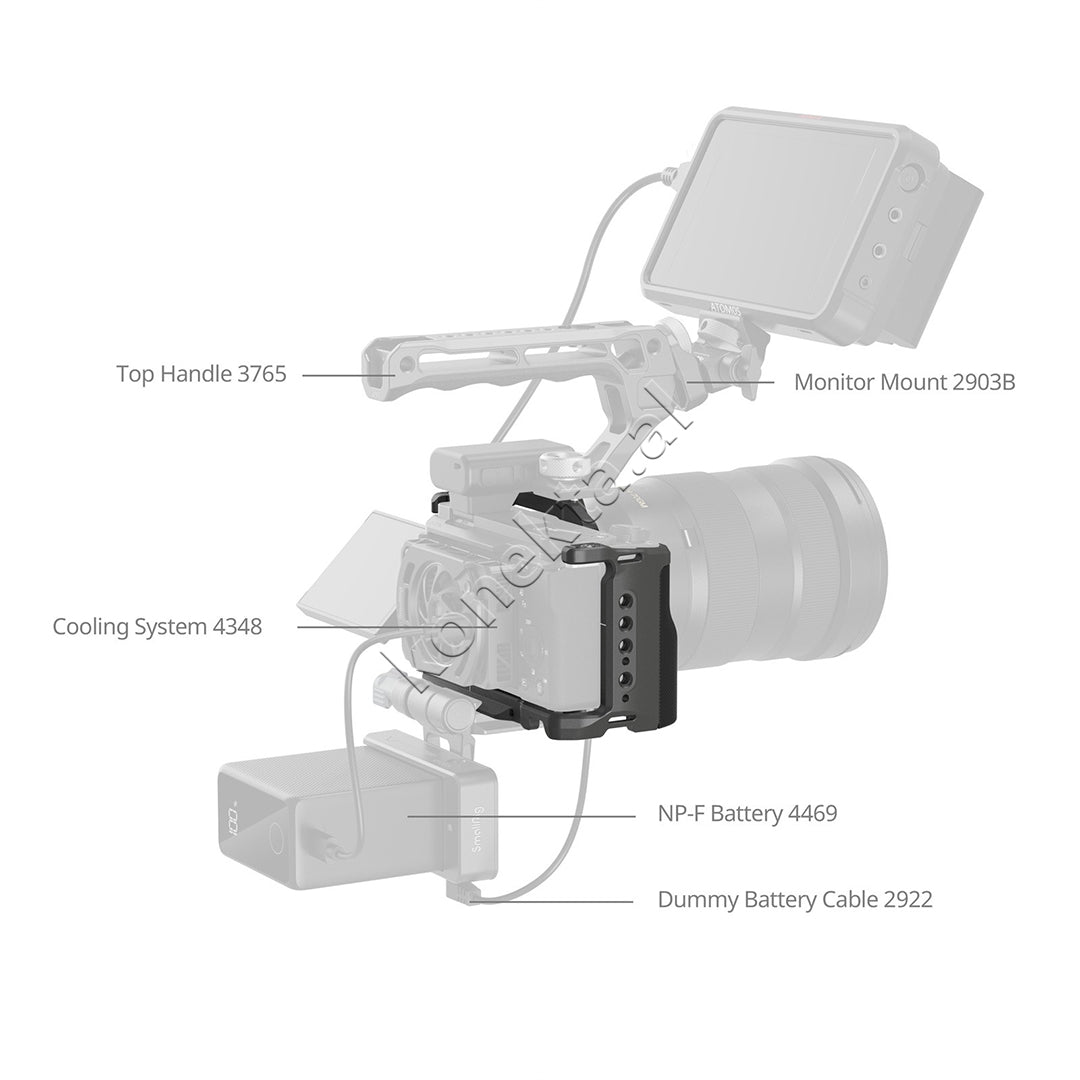 HawkLock Quick Release Cage Kit for Sony ZV-E10 II SmallRig 4949