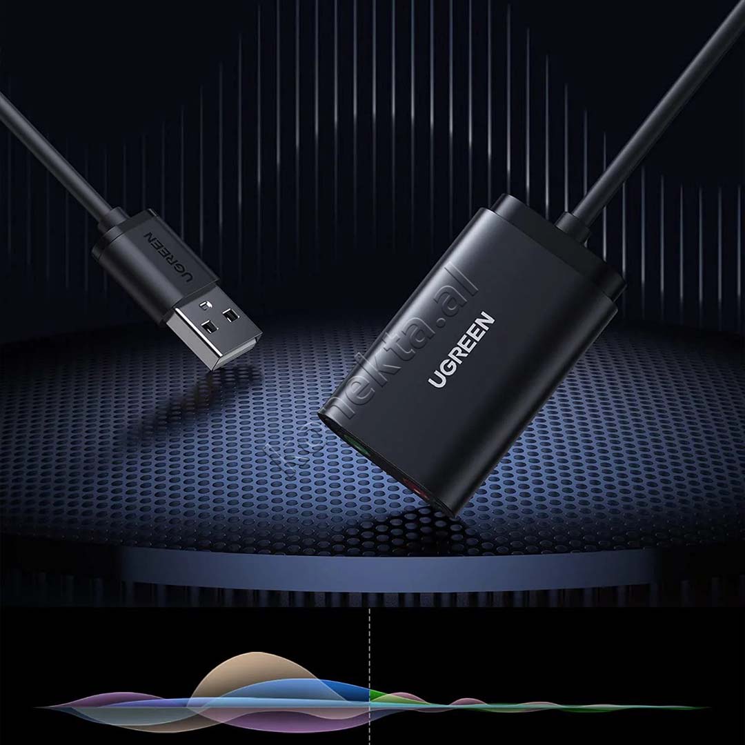 Adaptor Audio USB-A 2.0 ne 3.5mm Ugreen