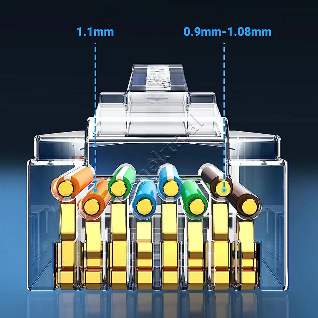Lidhes RJ45 Cat6 50pcs Ugreen