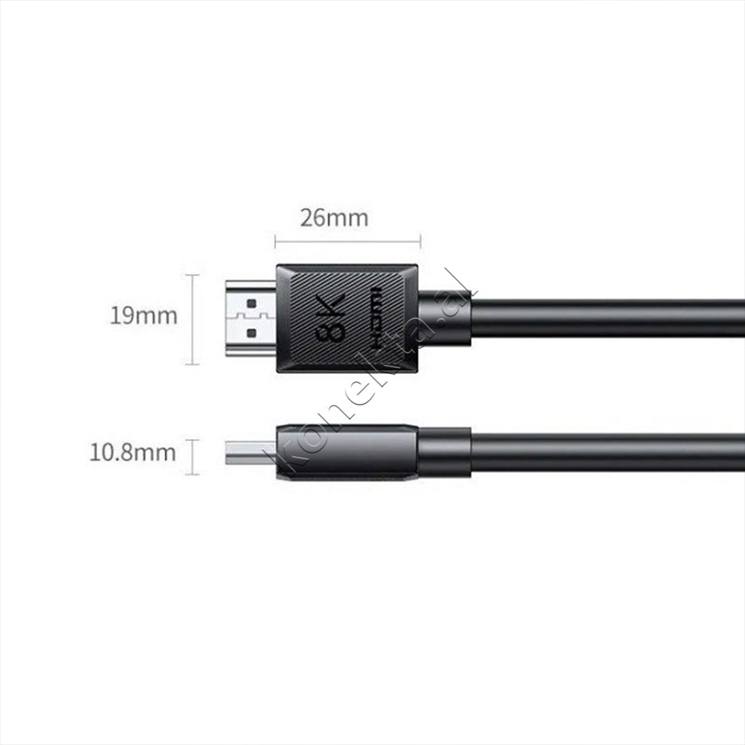 Kabell HDMI 2.1 - HDMI 2.1 8K 3m Ugreen