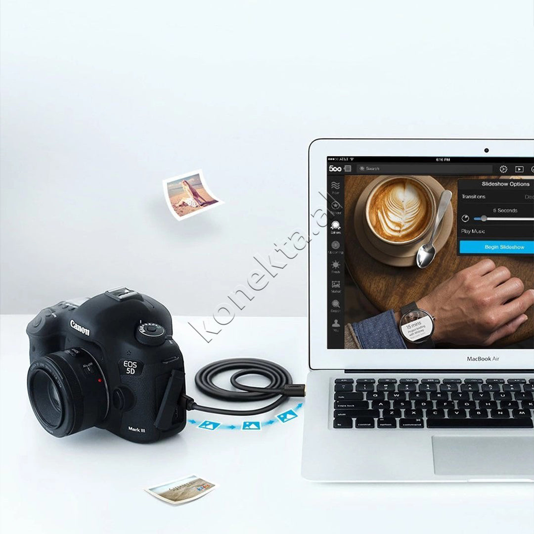Kabell USB-A Ne Mini USB 3m Ugreen