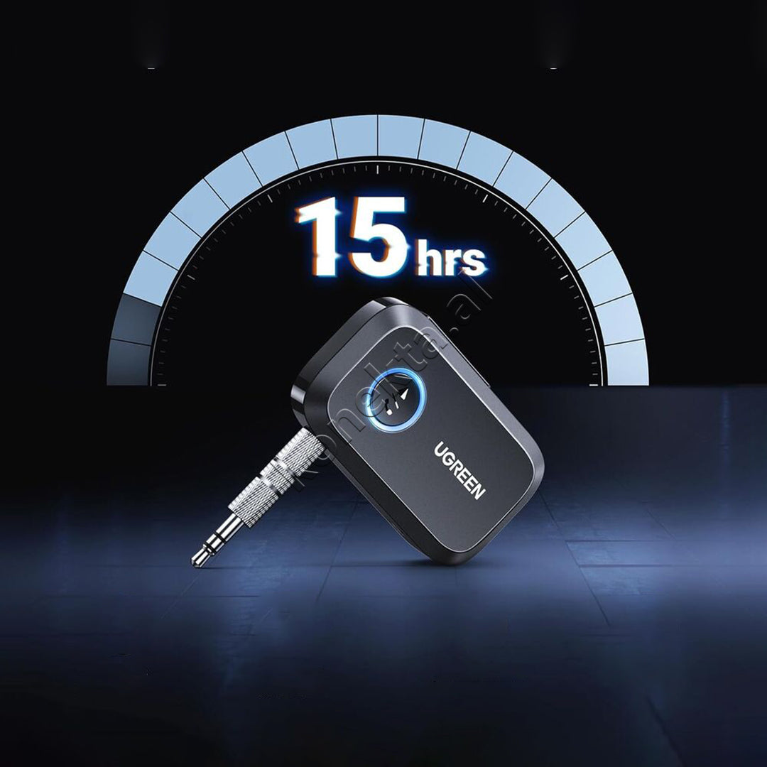 Adaptor Audio 3.5mm Me Bluetooth Dhe Mikrofon Të Integruar Ugreen