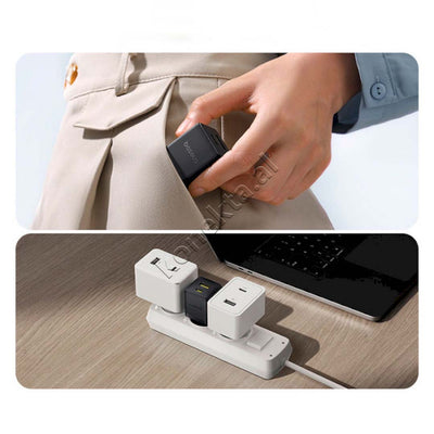 Adaptor Karikimi 30W Baseus Me 2 Porta USB-C Dhe USB-A
