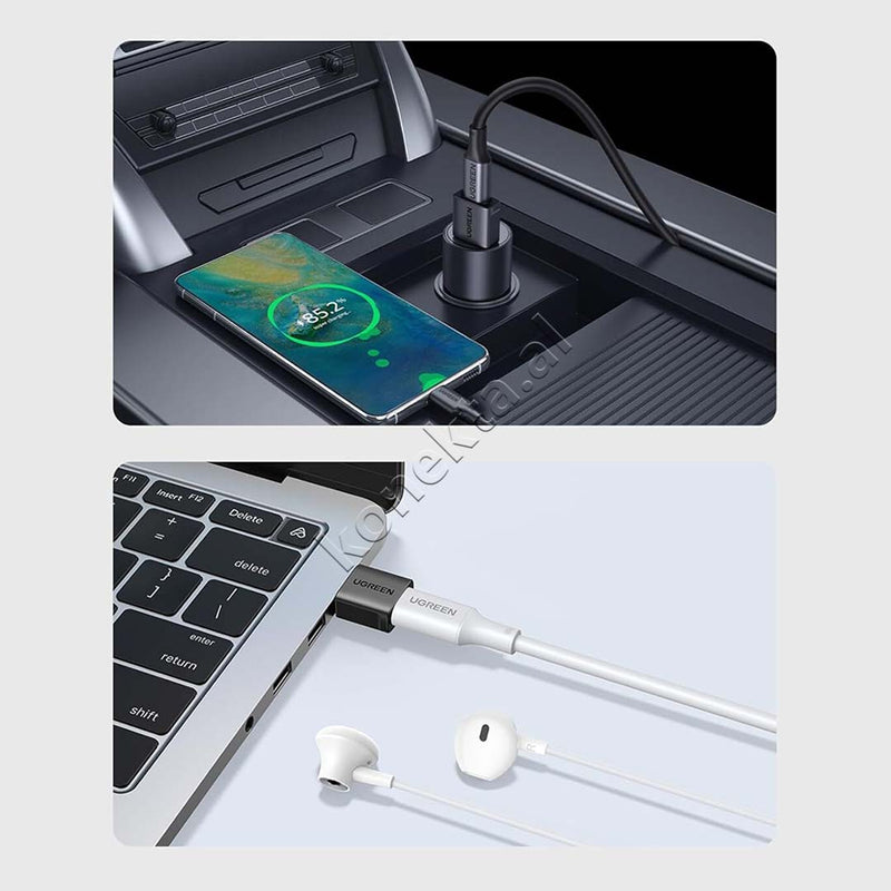 Set Adaptoresh USB-A (M) NE USB-C (F) UGreen