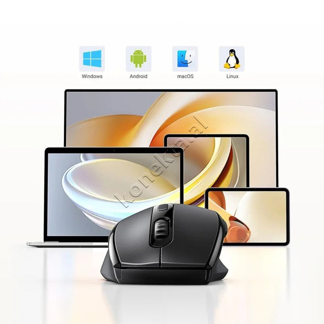 Maus Wireless Ergonomik Per Kompjuter Dhe Laptop UGreen