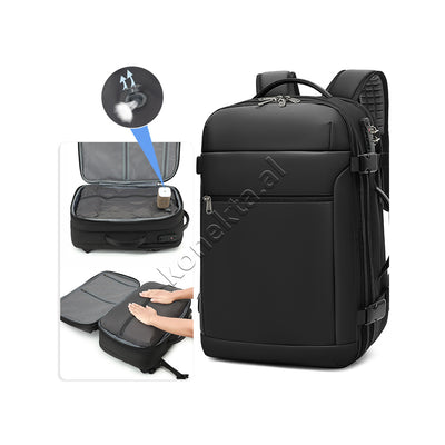 Çante Shpine Moderne Me Vakum Dhe Brave TSA Per Laptop Dhe Sende Te Tjera Poso