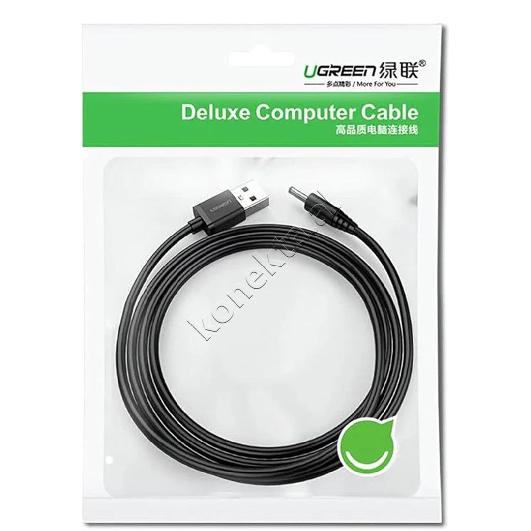 Kabell USB-A 2.0 Ne DC 3.5mm Ugreen 1m
