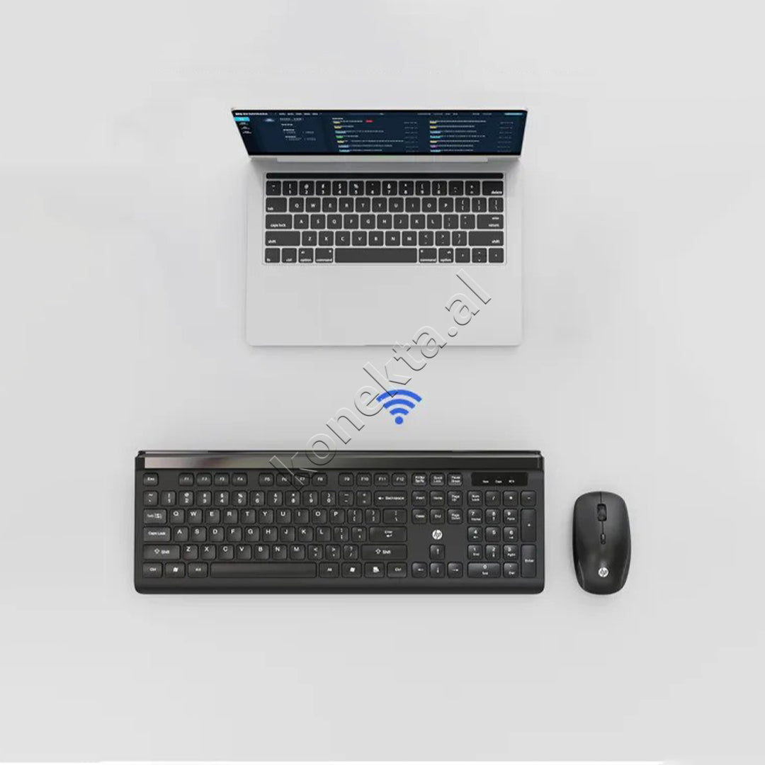 Set Tastiere + Maus 2 Ne 1 Wireless Per Kompjuter Ose Laptop HP