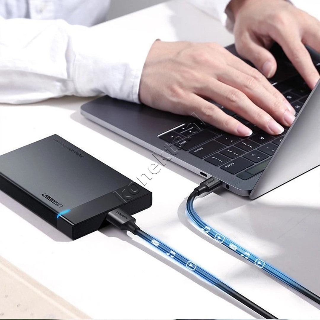 Kabell USB-C (M) Ne Micro USB-B (M) Ugreen 1m