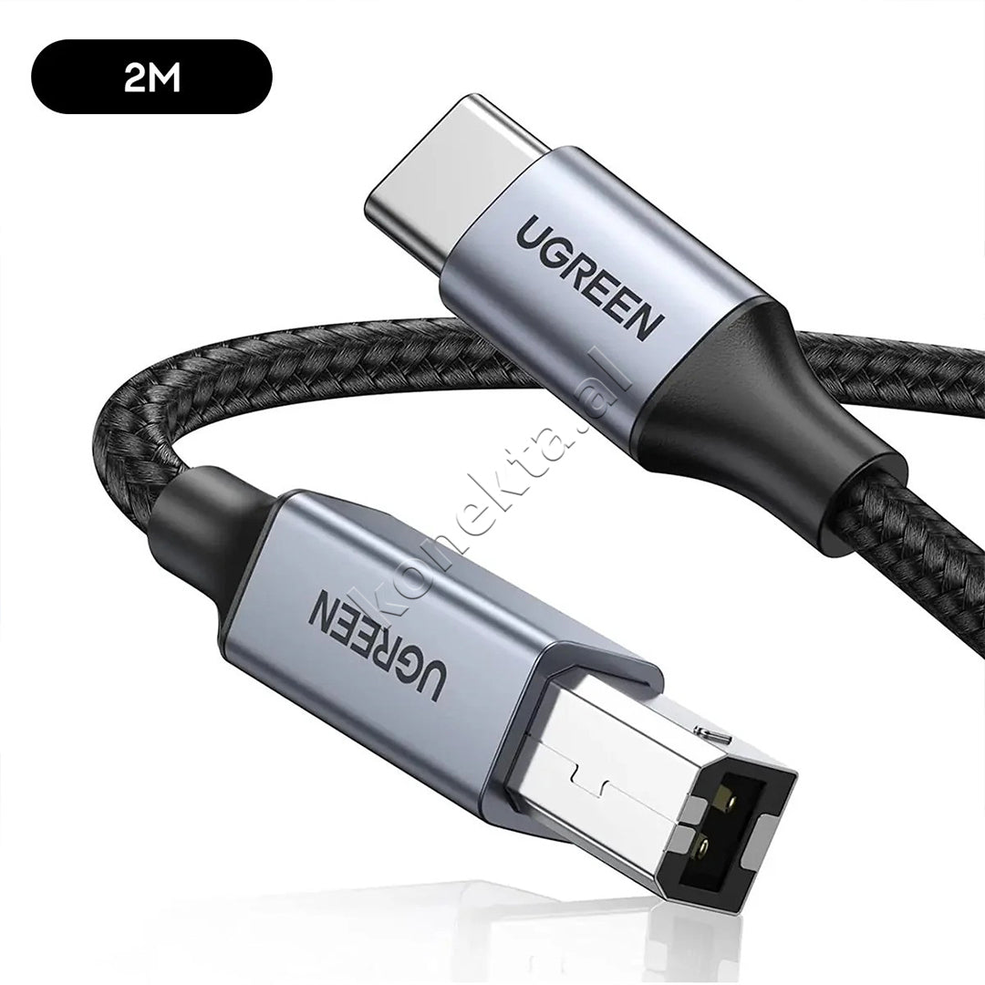 Kabell USB-C (M) Ne USB-B 2.0 (M) 3m Ugreen