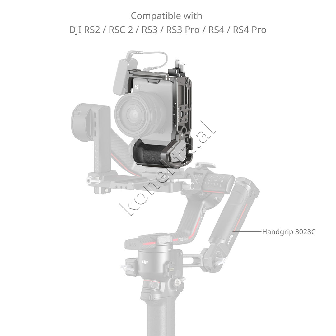 HawkLock Quick Release Cage Kit With Silicone Handle For Sony Alpha 7C II / 7CR SmallRig 5198