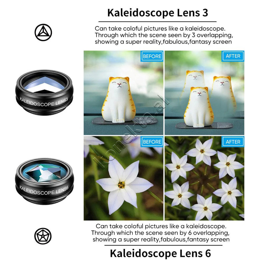 Set Lente Zmadhimi 22X 10 Ne 1 Per Smartphone Apexel