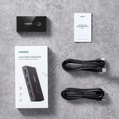 Switch Ugreen Me 4 Porta USB3.0 Per Dy Perdorues