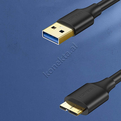 Adaptor Kabell USB-A 3.0 Ne Micro USB-B Ugreen 1m