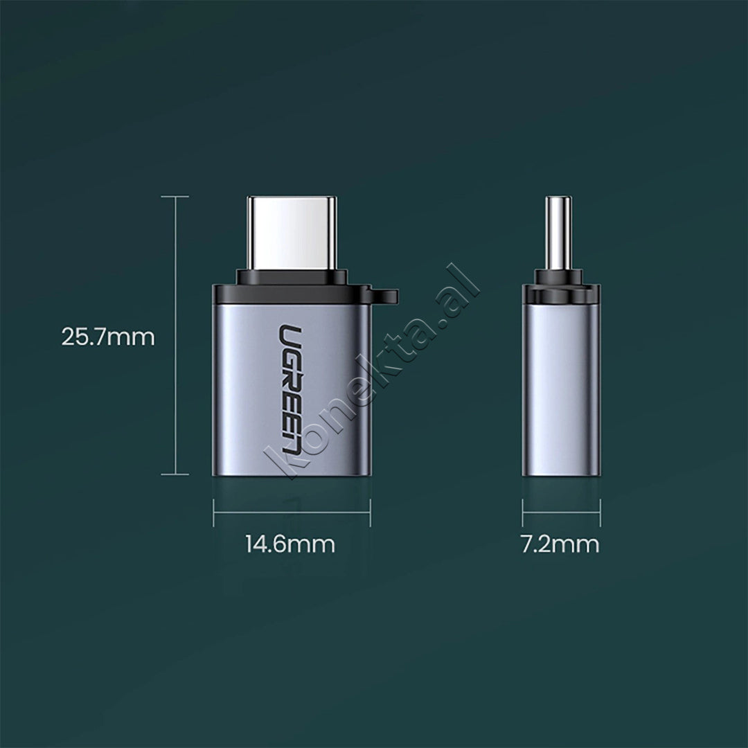 Adaptor USB-C (M) Ne USB-A 3.0 (F) Ugreen