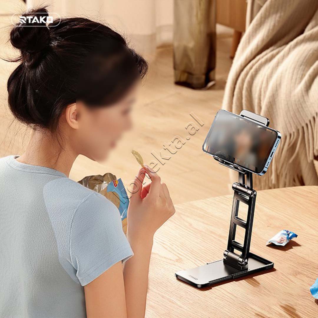 Mbajtese Celulari Dhe Tableti Per Tavoline Rtako