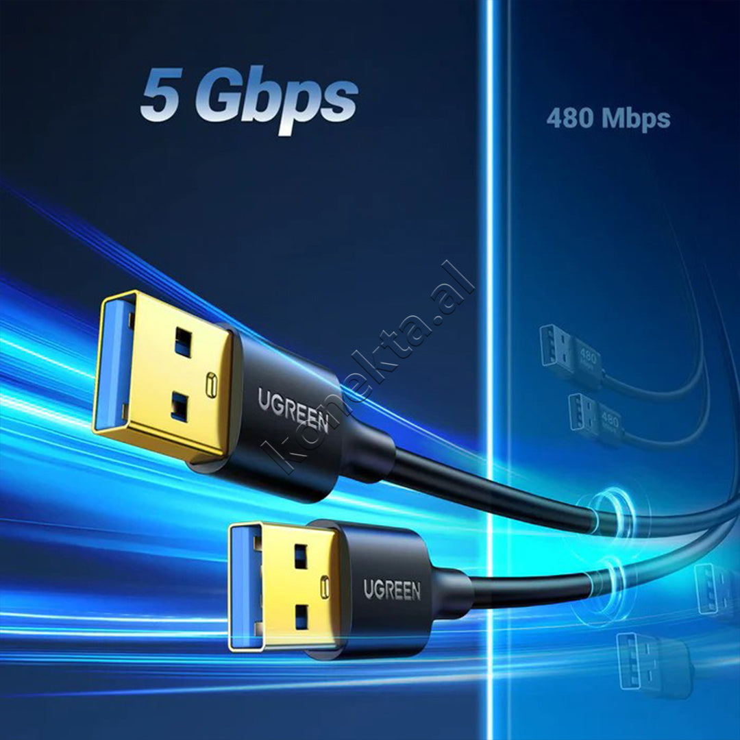 Kabell USB-A 3.0 (M) Ne USB-A 3.0 (M) Ugreen 2m