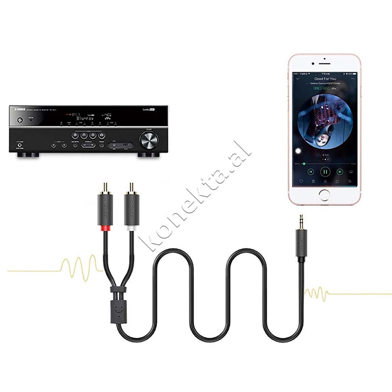 Kabell Audio Ugreen 3.5mm Ne 2RCA (M-M) 1m/ 2m
